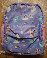 Rucksack Lila Einhorn Mädchen Kindergarten Neu