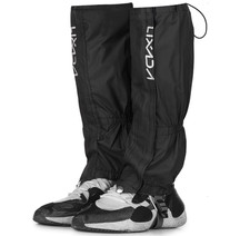 Regenschutz Gamaschen Spritzwasser Schutz Schuhe Hose Fahrrad Motorrad Wandern