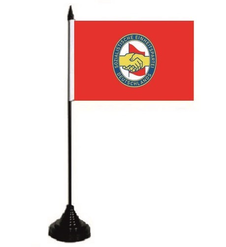 Tischflagge sed ddr - tischflagge,