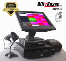 TSE -Touch Computerkasse Scannerkasse Handel Kiosk Laden Handyladen Lebensmittel