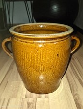 *** Alter Tonkrug Tontopf Blumentopf  Deko Tongefäß Gurkentopf T15 ***