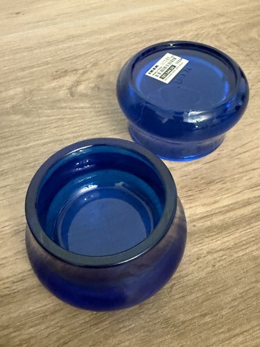 Ikea dekoschalen kobaltblau - dekoschalen,
