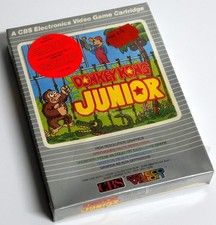 CBS Colecovision Donkey Kong Junior Game Cartridge Adam *Original versiegelt