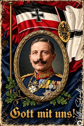Retro blechschild gott mit uns - blechschild,