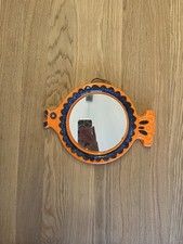 Schramberg Keramik Spiegel Vintage 70er 60er Jahre aus Serie "Tivoli"