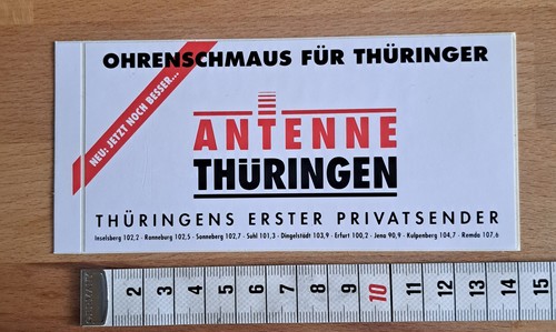 Alter aufkleber sticker - alter, radio