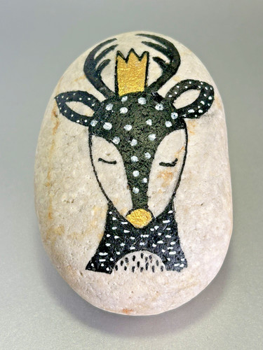 Kunst stein bemalter - kunst,