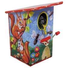 Vogel Spardose - Biene - Bee Bank - Blechspielzeug - Blechspardose