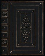 Boccaccio, The Decameron of