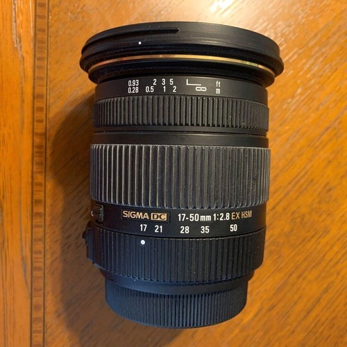 Sigma 50mm ex dc - sigma, 17-50mm
