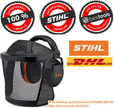 STIHL Gesichtsschutz Gehörschutz Nylongitter Kombination DYNAMIC GPA 30 NEU!