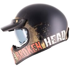 Broken Head Retro Helm Rusty