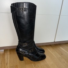 Stiefel Trialmaster 1955 Schwarz Leder Italy Gr. 39