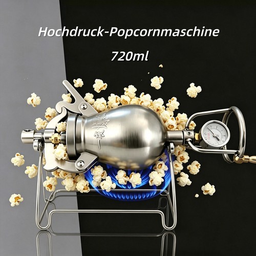 Handgekurbelte popcornmaschine - handgekurbelte,