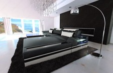 Sofa Leder Luxus Couch Modern