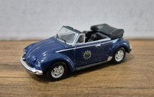 Schuco VW Käfer Cabrio 1303 blau 1:87 Berliner Polizei