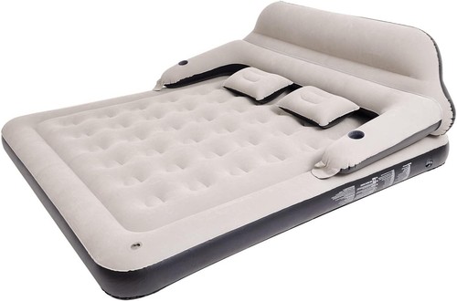 Aufblasbares luftbett 2in1 - luftbett,