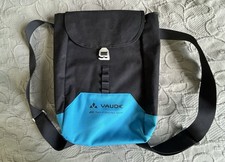 VAUDE leichter Tages-Rucksack Wanderrucksack Fahrradrucksack Schwarz-Türkis NEUW