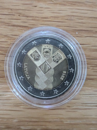 Euro gedenkmünze lettland - 2,