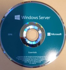 Microsoft Windows Server 2016 Essentials nur DVD OHNE Lizenz Code
