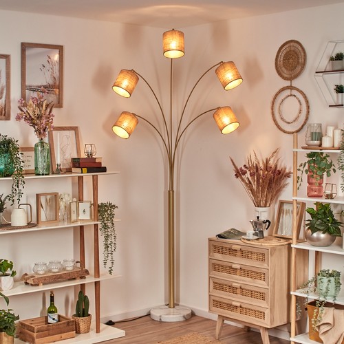 Stehleuchte stehlampe stoff - stehleuchte,