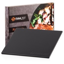 Pizzastein rechteckig Cordierit Stein für Backofen und Grill 38 x 30cm Mahlzeit