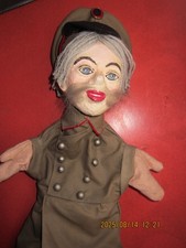Künstlerpuppe Soldat  Handpuppe Puppe Theater mit Beinen 55cm