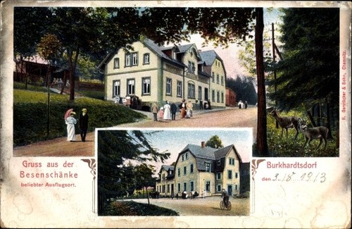 Burkhardtsdorf im - ak,