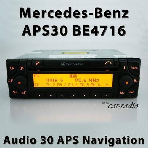 Original mercedes audio aps - original,