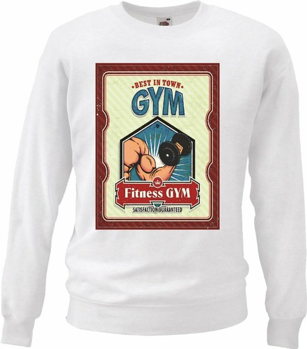 Sweatshirt gym bodybuilding - sweatshirt,