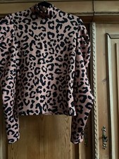  Pullover/ Damen/Leopard/Gr. L/modern/