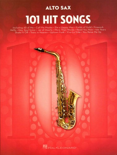 101 hit songs - alto, sax