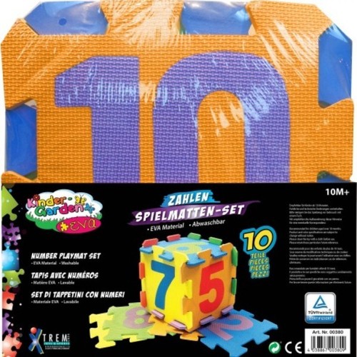 Puzzlematten zahlen 10tlg - puzzlematten,