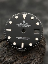 #1387 ORIGINAL ROLEX EXPLORER 2 OYSTER PERPETUAL 16570 16550 ZIFFERBLATT DIAL