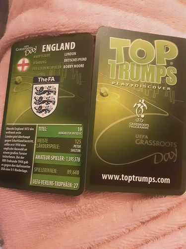 England top trumps uefa karte - top,