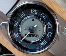 VW Käfer Tacho bis 240 km/h