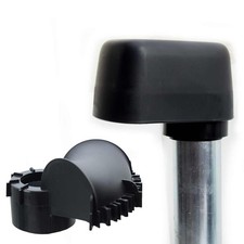 SAT Mastkappe 48/60mm Kabeldurchführung Kabeleinführung große Radius Mast Kappe