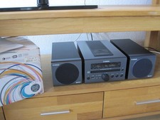 YAMAHA MCR-040  Micro Component System Dunkelgrau mit Originalkarton  - DEFEKT !