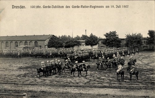 Dresden 100 jähr - ak, dresden,