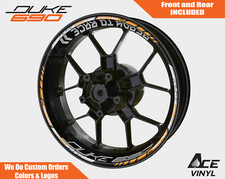 KTM Duke 690 Felgenaufkleber