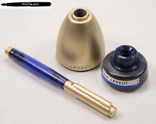 Pelikan LEVEL L5 Füllfederhalter in Gold - Blau mit 18 Jh. mit M oder B-Feder