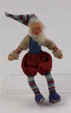 seltene antike Stoffpuppe