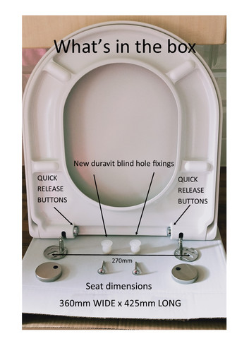 Sitz passend für duravit - für,