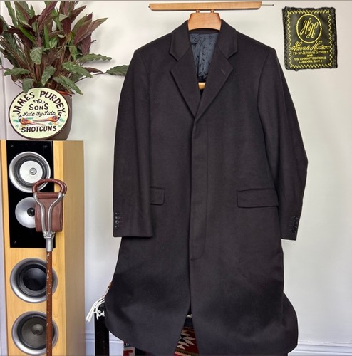 Harvie hudson 42r navy wool - &,