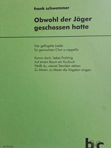 Obwohl der jäger - der, geschossen