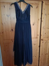 Dunkelblaues schickes langes