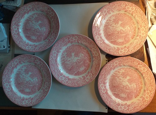 Dessertteller rose - 5,