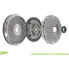 VALEO KUPPLUNGSSATZ + SCHWUNGRAD ZMS FÜR VW GOLF 5 6 AUDI A3 8P 1.6 1.9 2.0 TDI