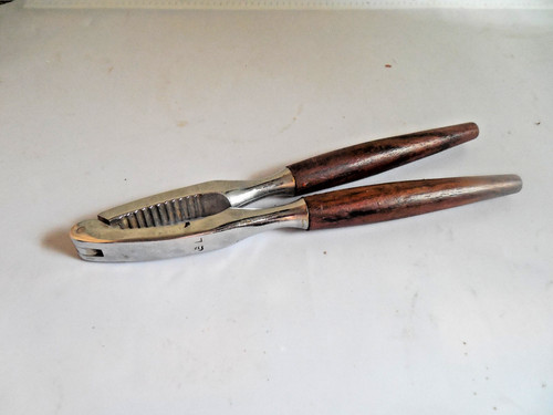 Vintage nussknacker metall - nussknacker,