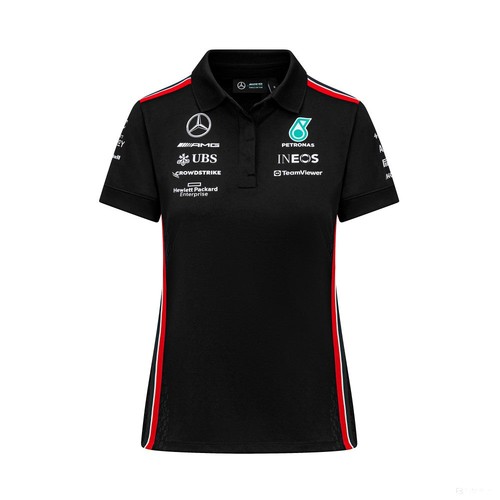 Mercedes team damen polohemd - mercedes,